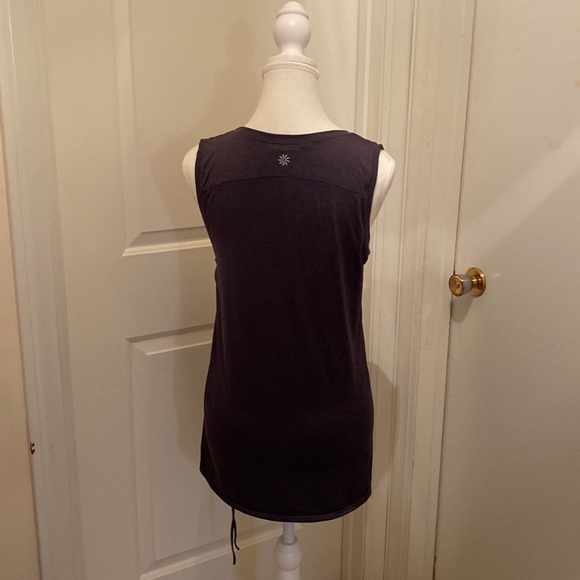 Ladies exercise top in Dark Grey. - Picture 2 of 4